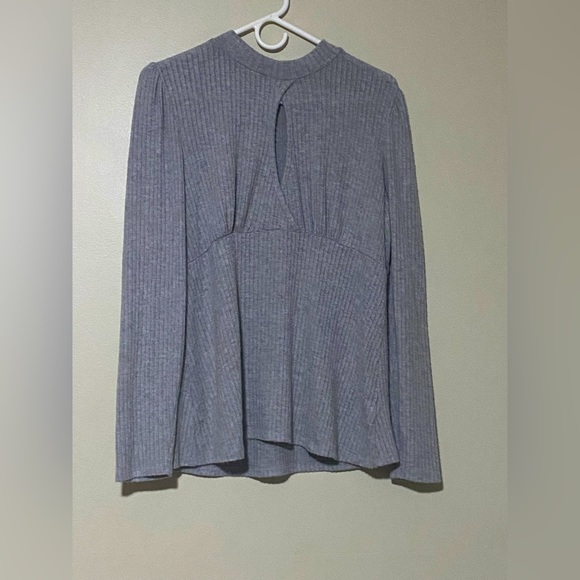 Maurices Tops - Super comfy and cute gray sweater shirt.